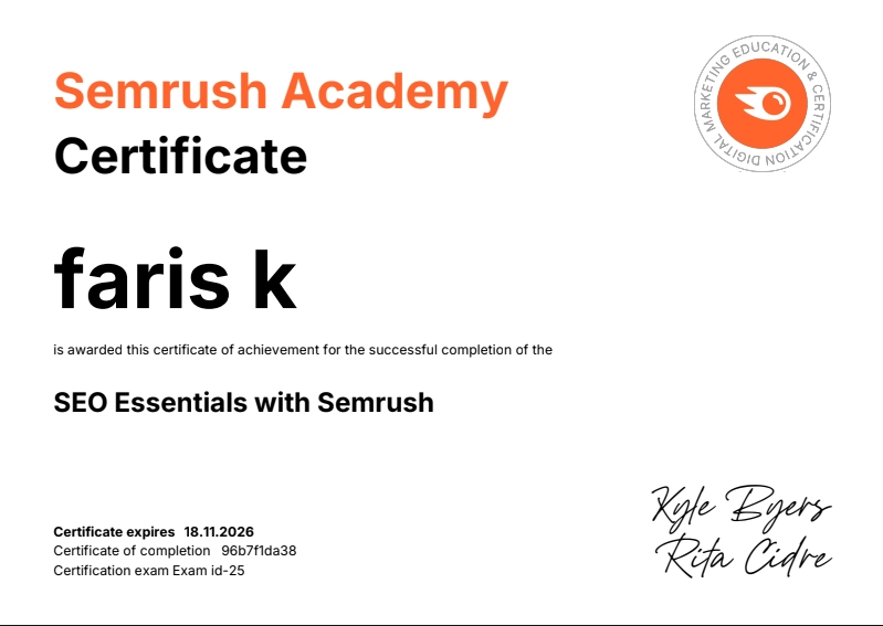 Best digital marketing strategist in malappuram semrush seo